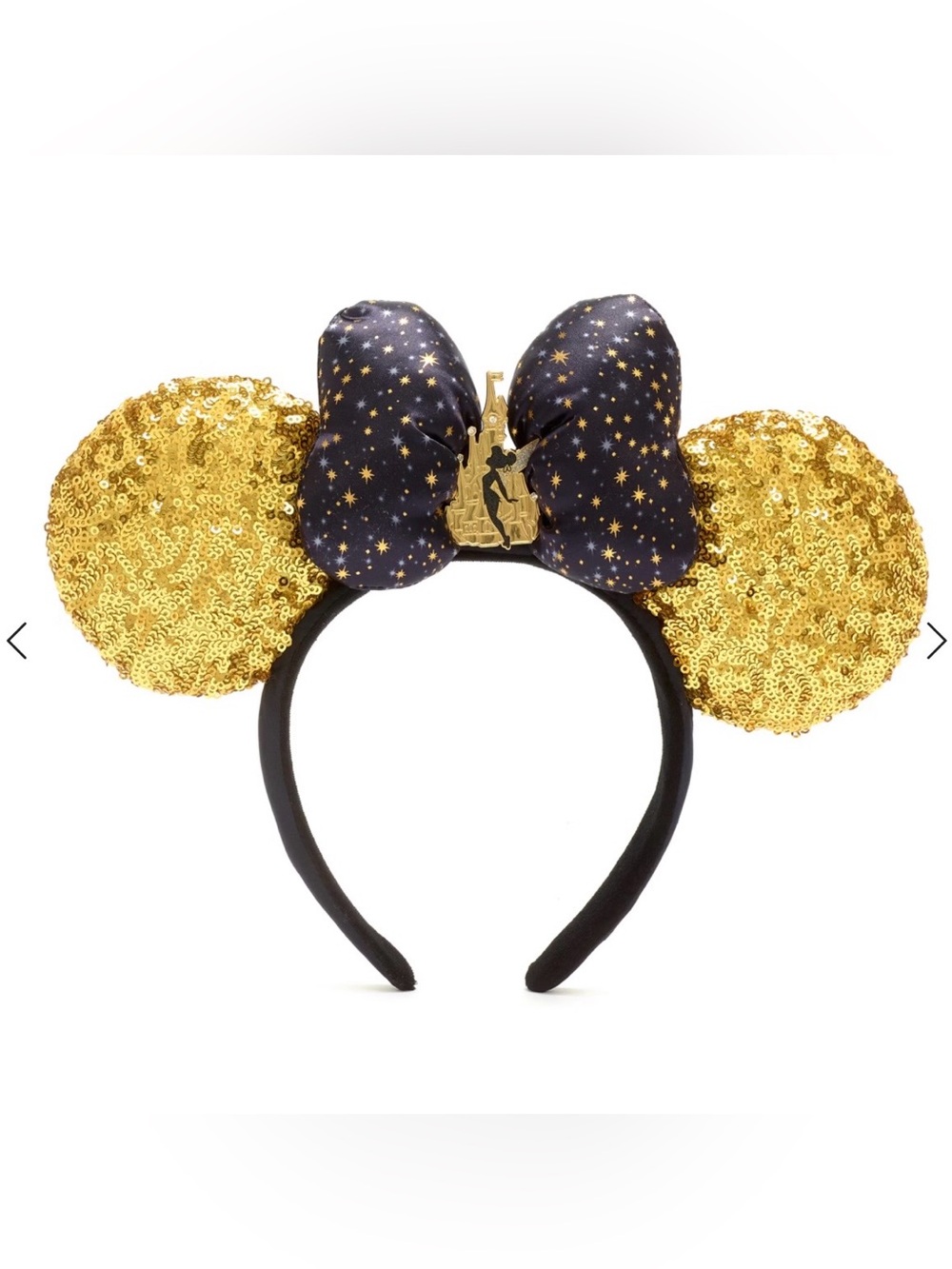 NWOT Disneyland Paris Minnie Mouse 30th Anniversary Ears Headband For Adults